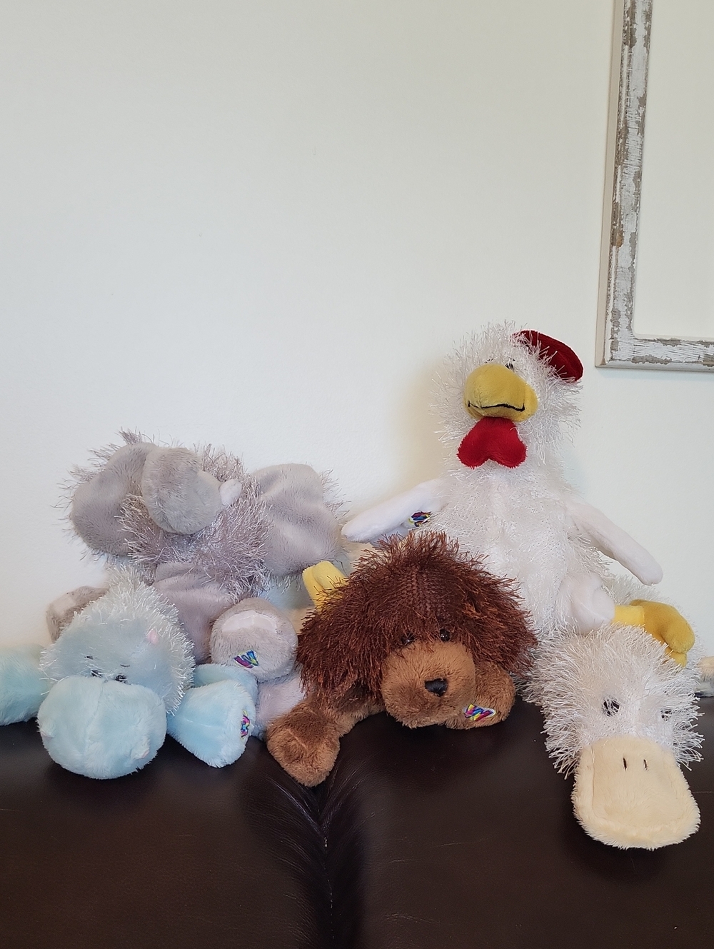 4 Webkinz And 1 Mini Kinz Stuffed Animal Good Used Condition